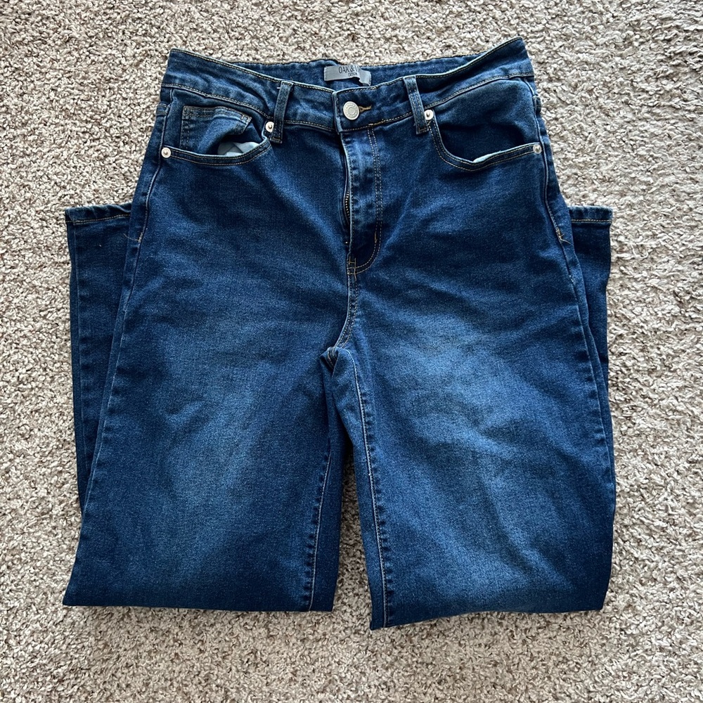 Juniors Women’s Size 12 Wide Leg Blue Jeans